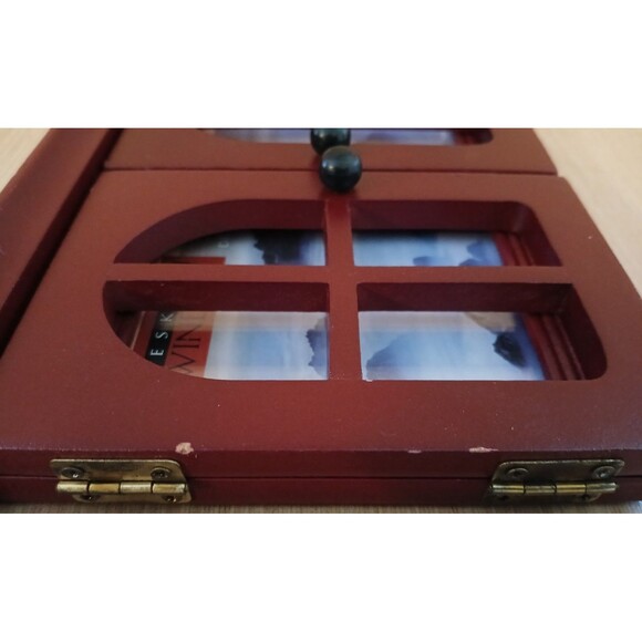 NEW Wooden Window Picture Frame Desktop Holds 4x6 Photos - Picture 7 of 13